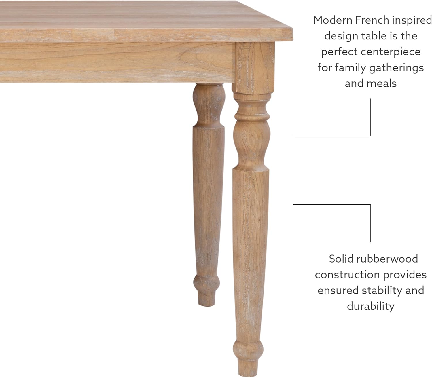 Linon Dining Table Brown