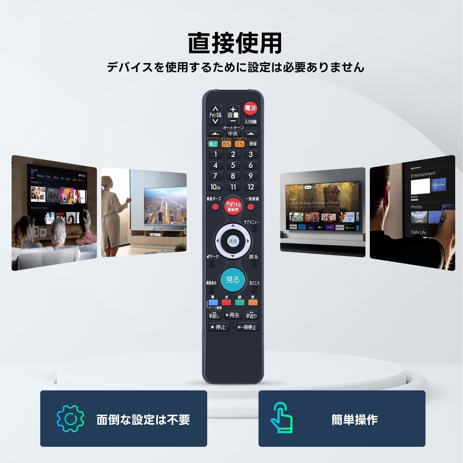 Amazon | テレビリモコン C-H20 for HITACHI 日立テレビリモコン 日立