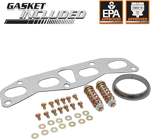 Miniatura 6 de M-AUTO Catalizador compatible con Nissan AltimaSentra 2.5L 2002 2003 2004 2005 2006 2.5L Direct-Fit (compatible con EPA)