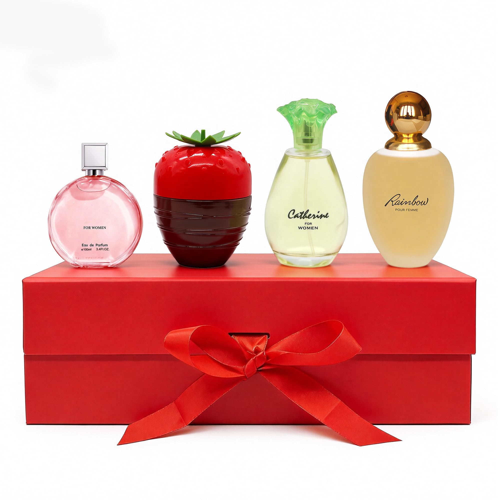AFLUXE Women’s Perfume Set 4PCS, Long Lasting Eau De Fragrance-17 Women Perfume Set 4PCS-17