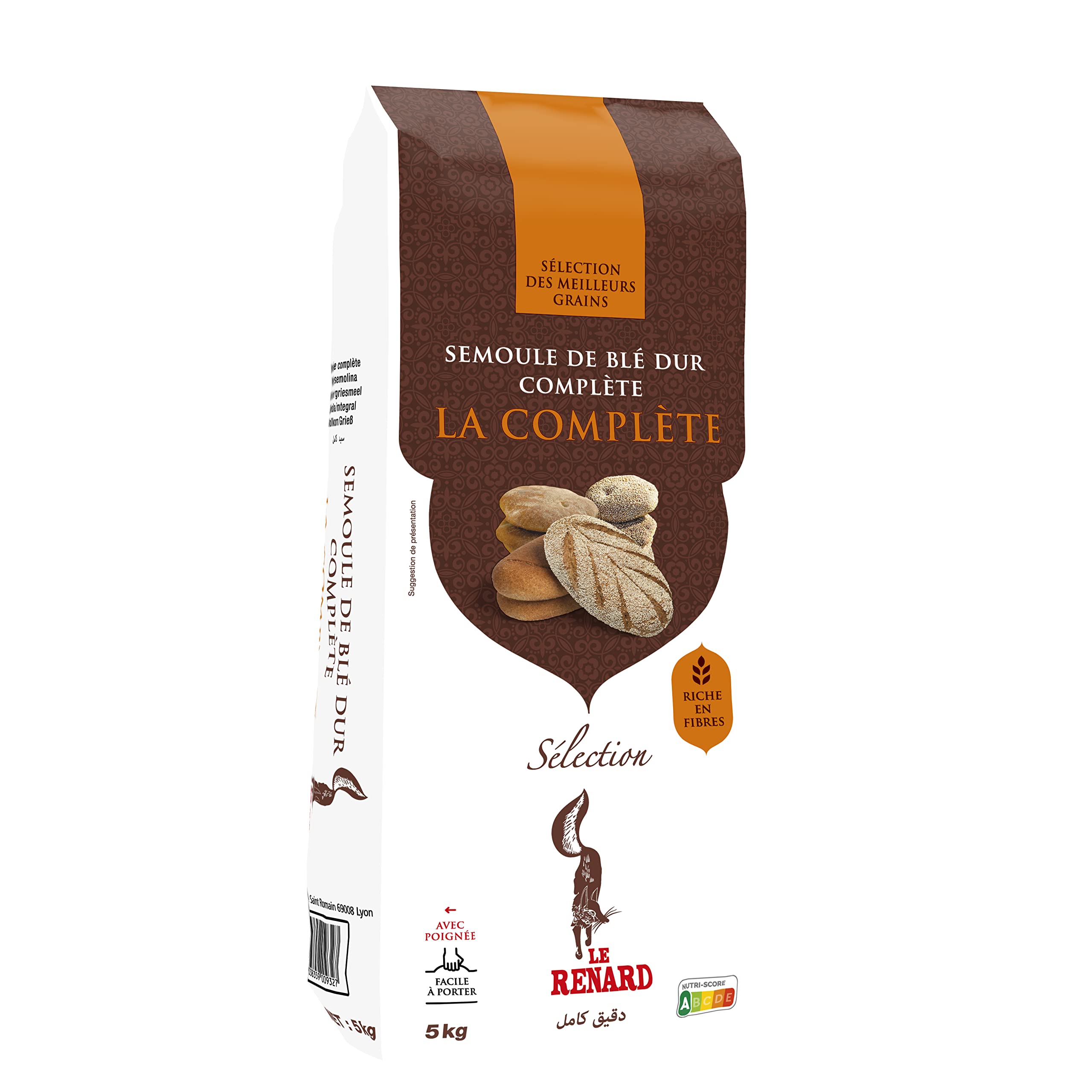 Le Renard – Sémola completa con el zorro de 5 kg
