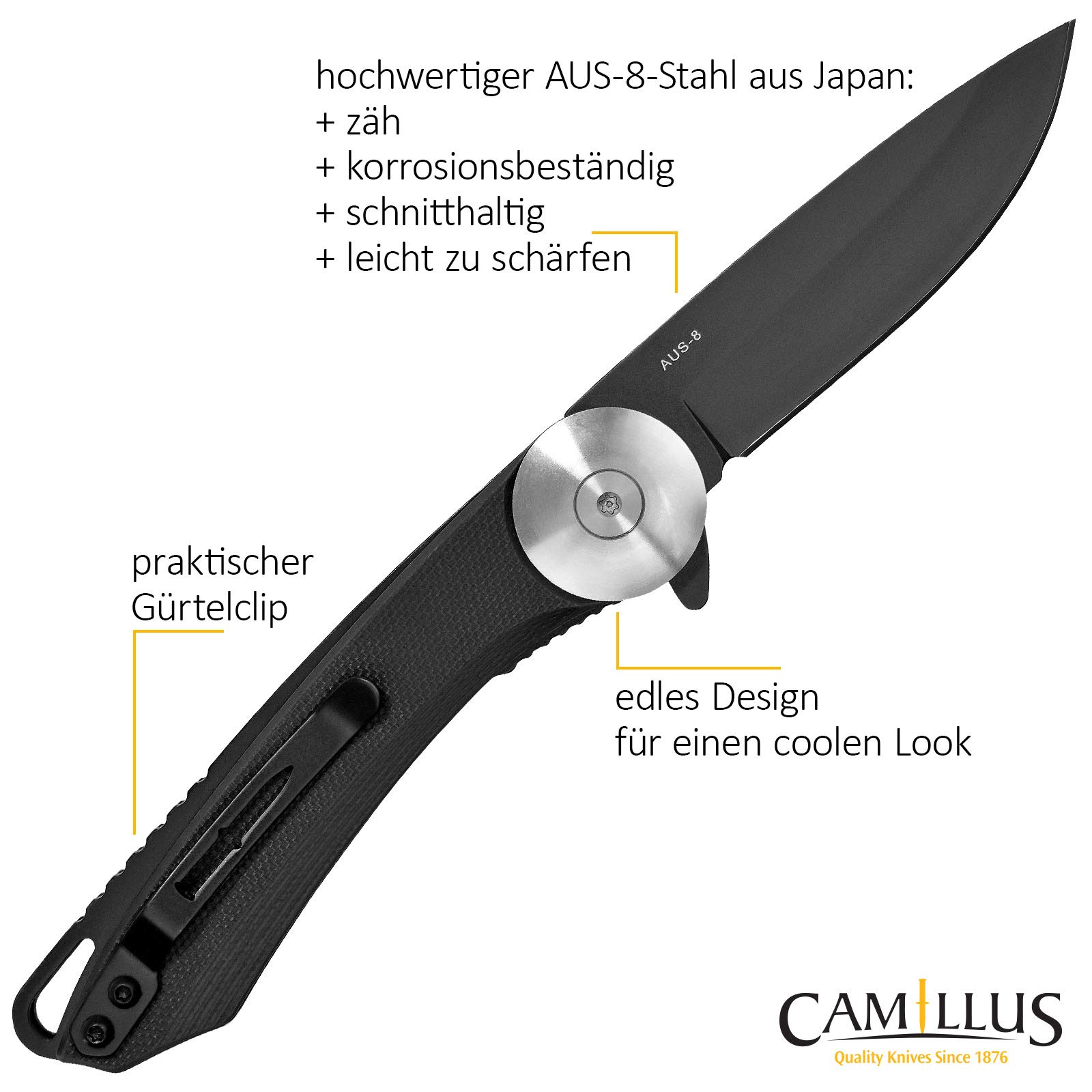 Camillus カミラス U.S.A.F モデル 折りたたみナイフ U.S.A.F
