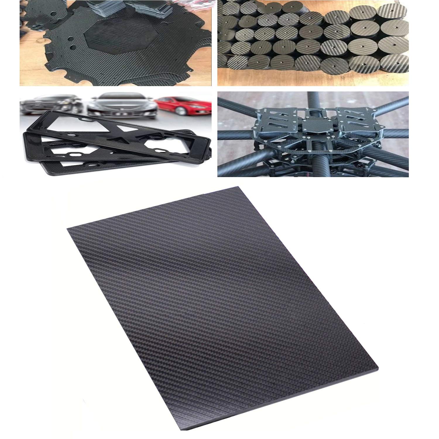 Amazon.com: 3K Twill Matte Carbon Fiber Sheet，Resistance to high