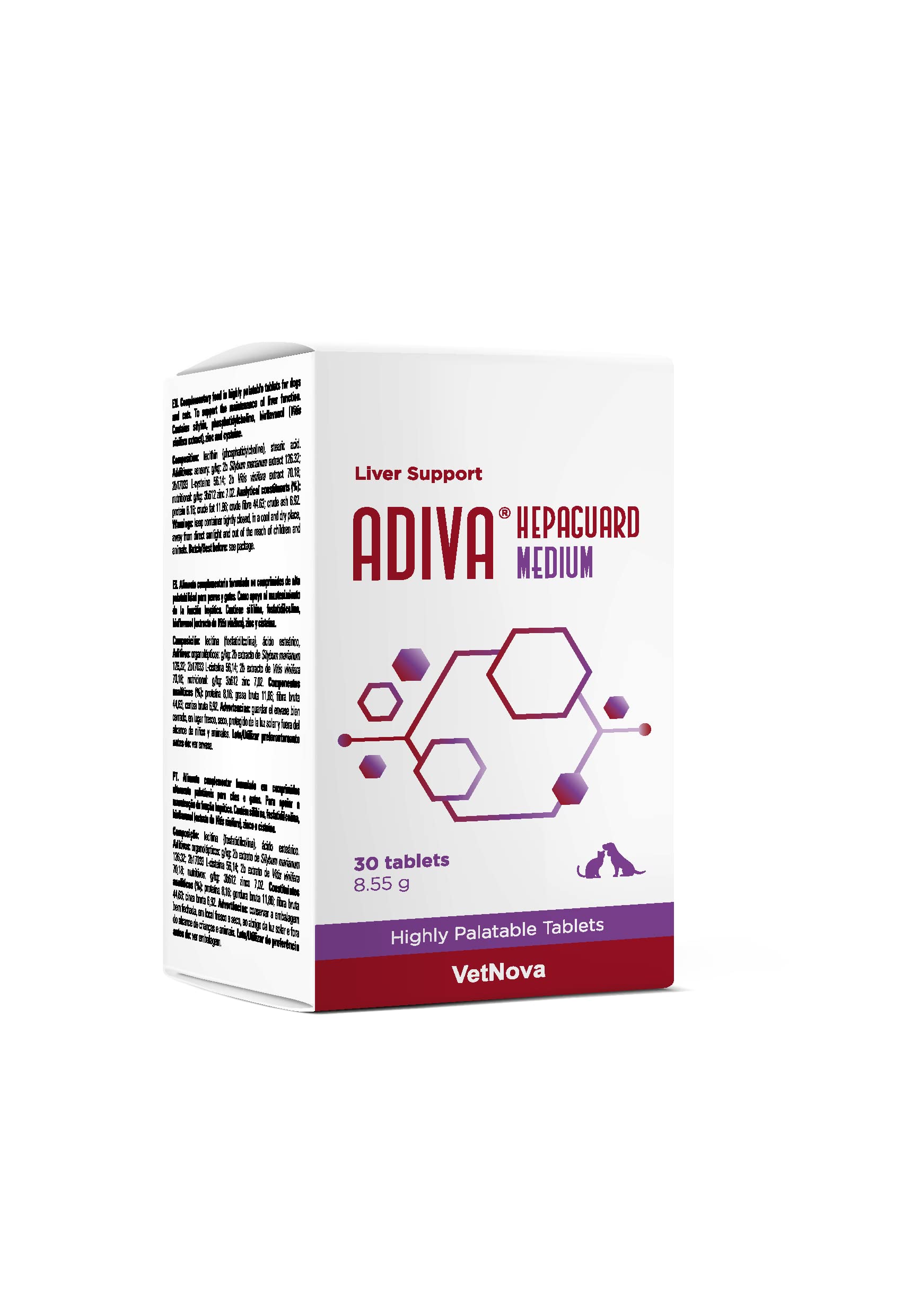 VetNova ADIVA® Hepaguard Medium