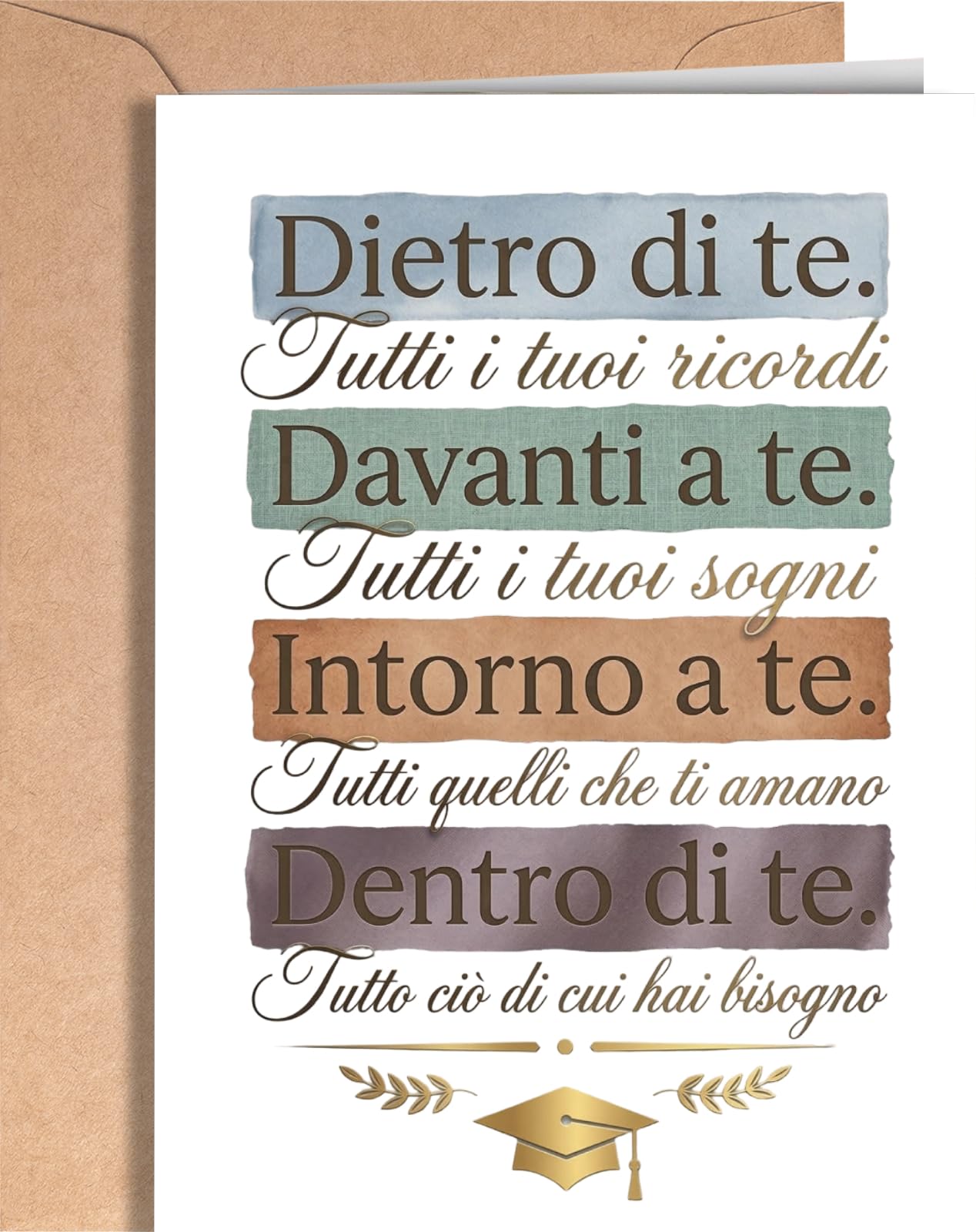 Biglietto Laurea Originale Uomo Donna - Bigliettini Auguri Diploma Maturità - Regali Laurea Donna - Congratulazioni Esame