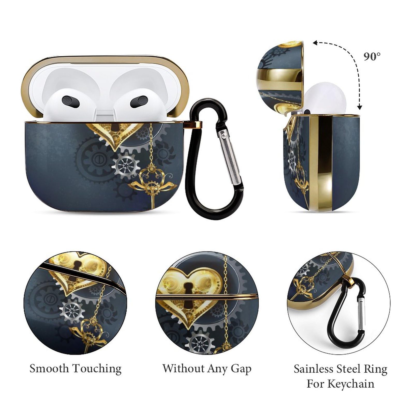 Amazon | 鍵付き機械の心臓 イヤホンケース エアーポッズ 第三