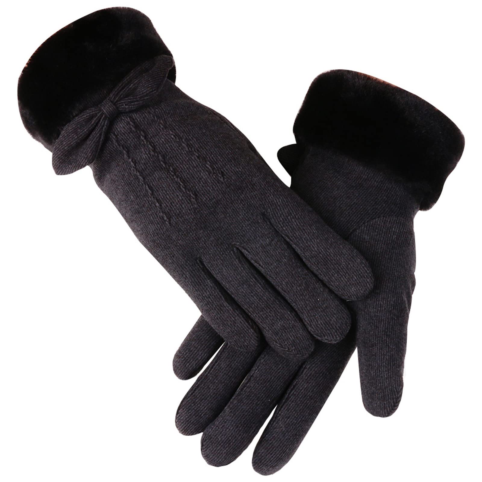 Handgemaakte handschoenen voor dames, winterhandwarmer, stijlvolle handschoenen, dameshandschoenen, warm, gebreid, geborduurd, warme gebreide handschoenen, handschoenen voor autorijden heren