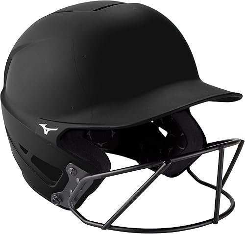 Mizuno Adult F6 Fastpitch Softball Batting Helmet with Mask