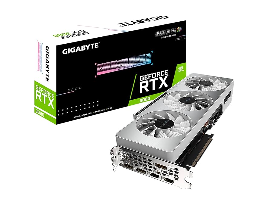 【GIGABYTE】RTX3080【vision 】 Amazon.com: GIGABYTE GeForce RTX 3080 Vision OC 10G (REV2.0
