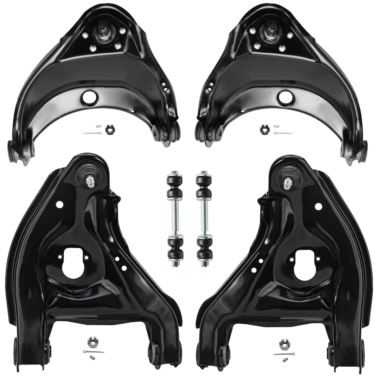 Detroit Axle - Front 6pc Suspension Kit for Chevrolet GMC Tahoe Yukon