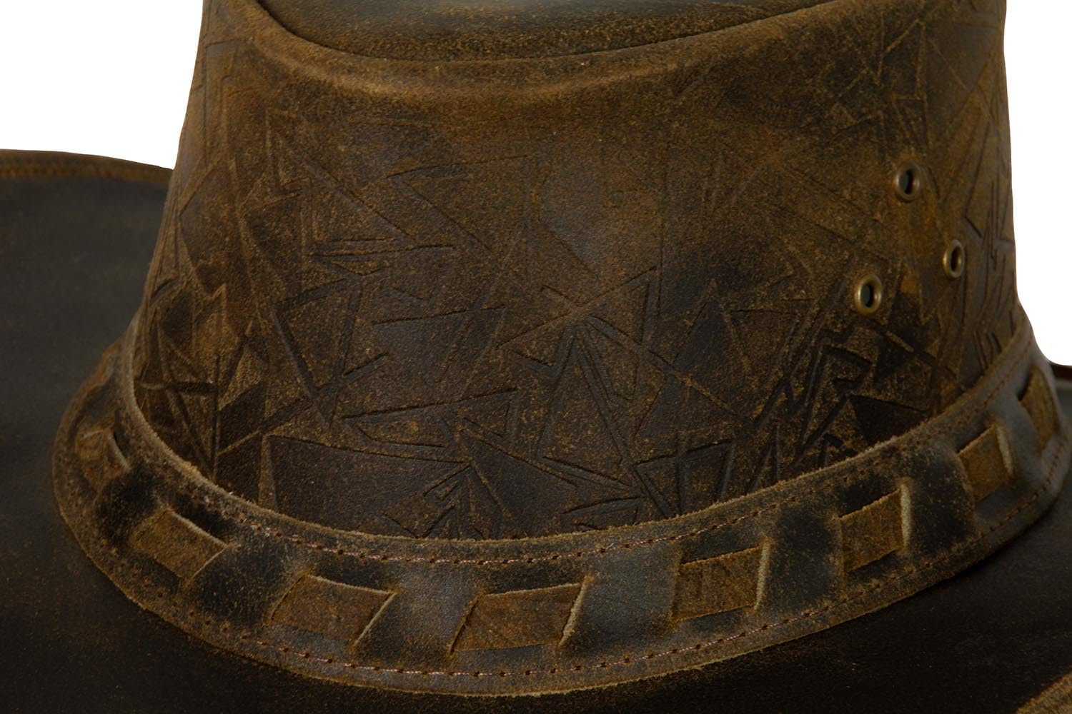 Black Jungle Altus - Sombrero de Piel de Estilo Occidental, Sombrero de Vaquero, Tan, XL