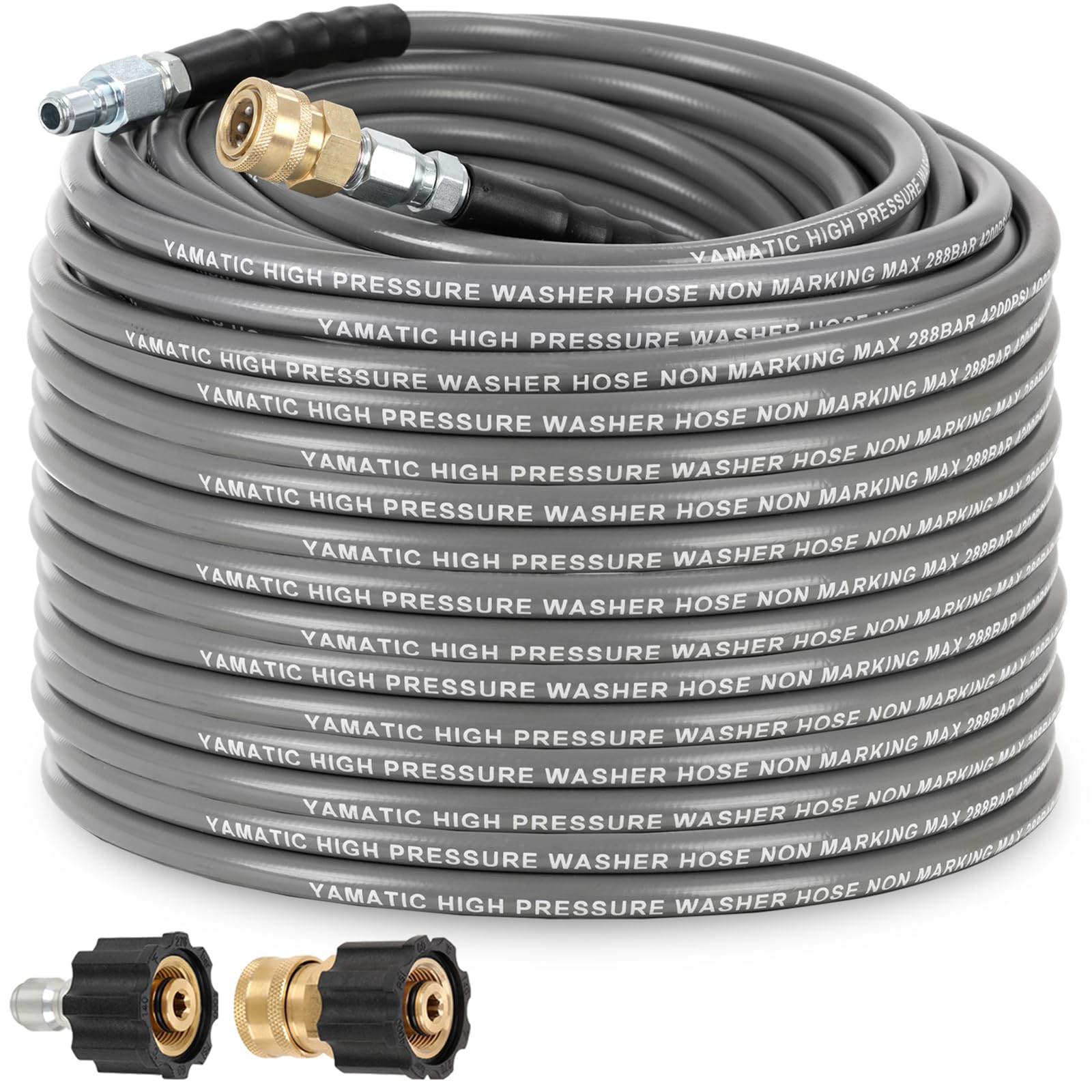 YAMATIC Non-Marking Pressure Washer Hose