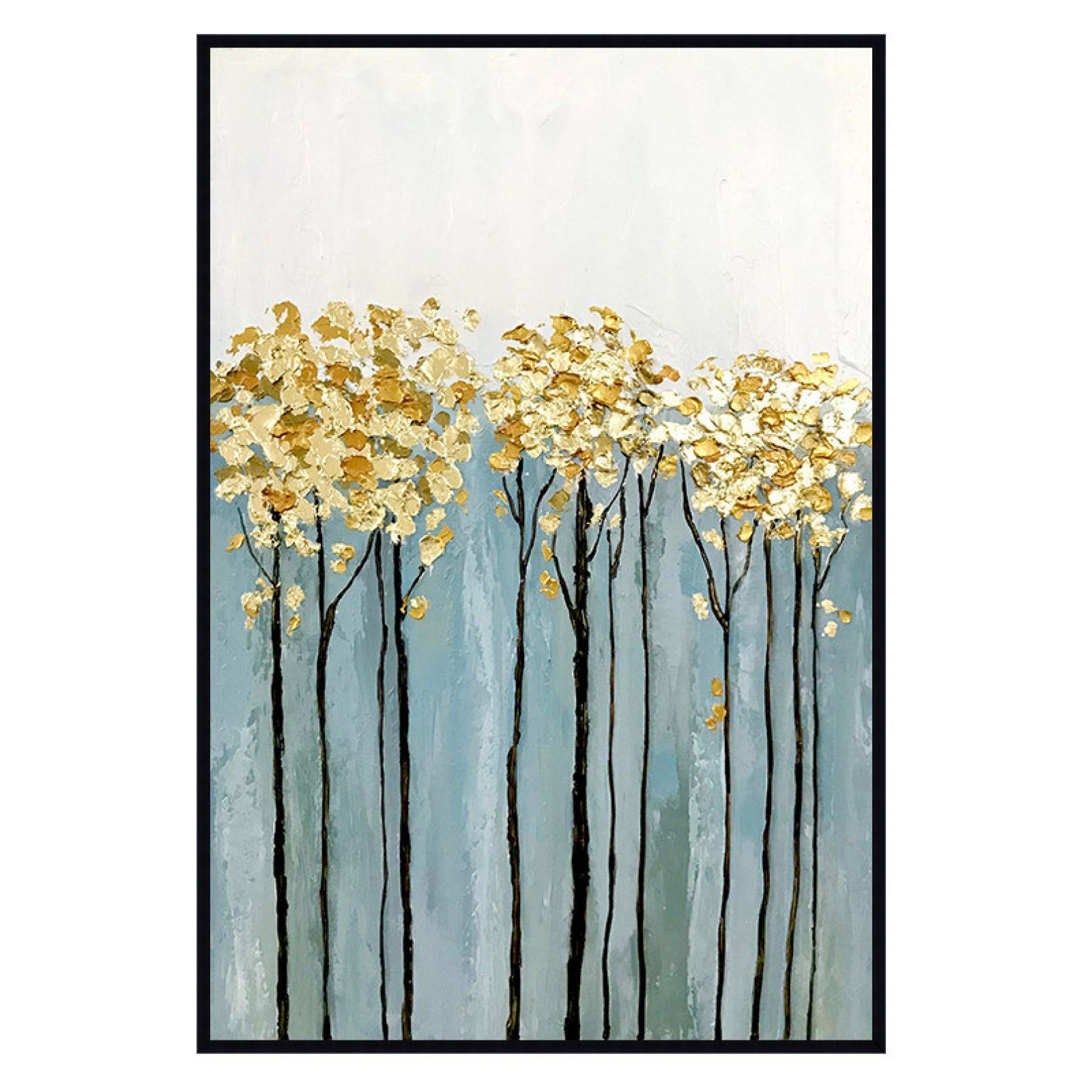 Peinture à l'huile sur toile BAJIE cadeau décoration maison