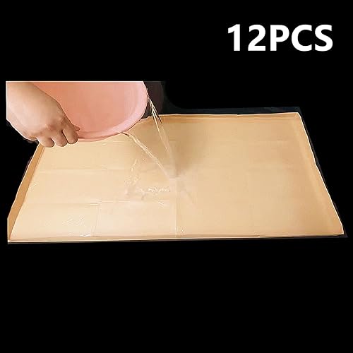 Miniatura 9 de ZInginglife - Jaula de cobaya, papel impermeable, desechable, jaulas grandes, parte inferior de 4 meses (12 unidades)