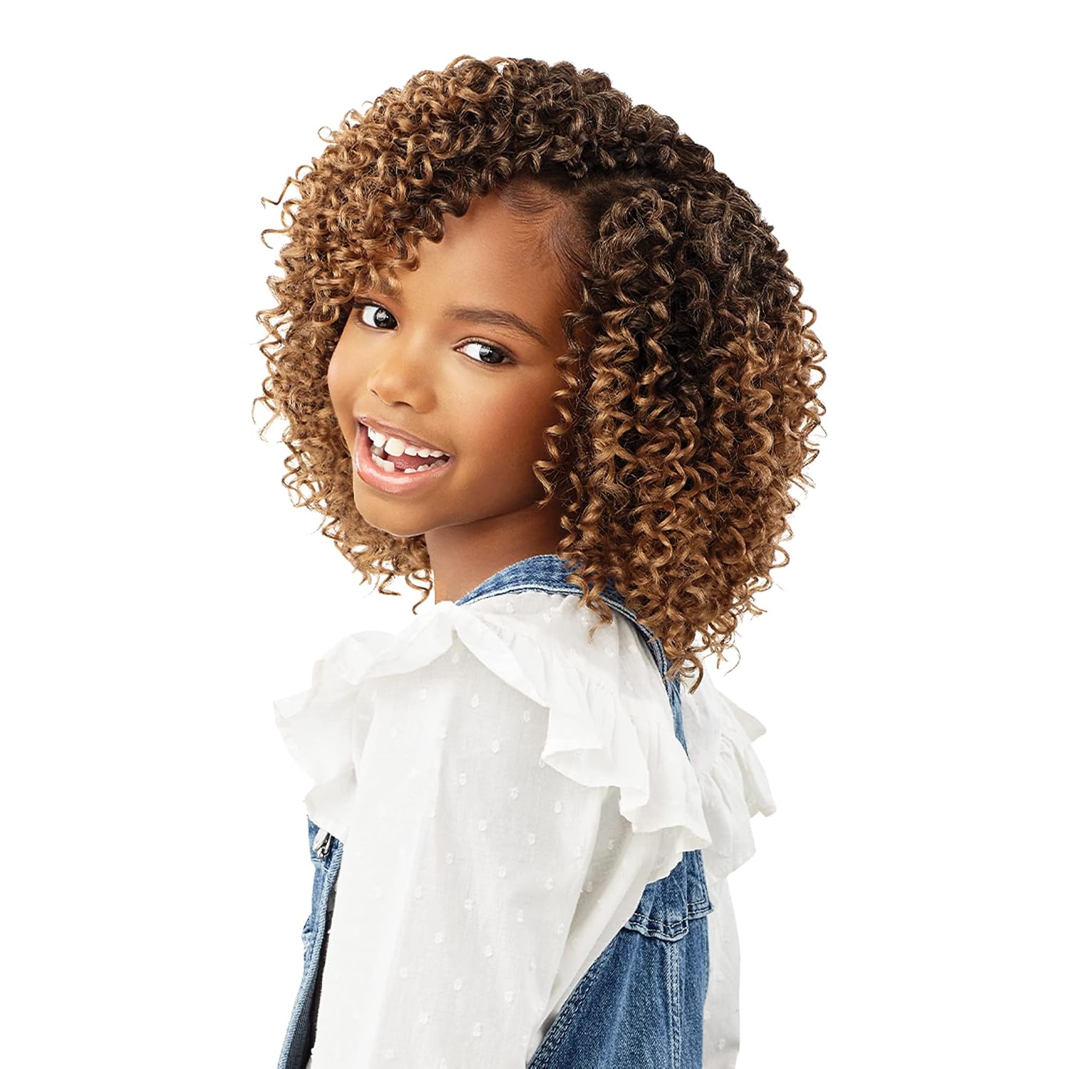 Outre Cochet Braid X-Pression Lil Looks 2X 3C WHIRLY 6" (3-Pack, DRAFRU)