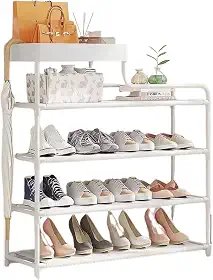 Sapateira Organizadora, Porta Sapatos, Porta Sapatos Organizador, Sapateira Hall de Entrada, Sapateira Rack, Sapateira de Porta com Porta Objetos (Branco)