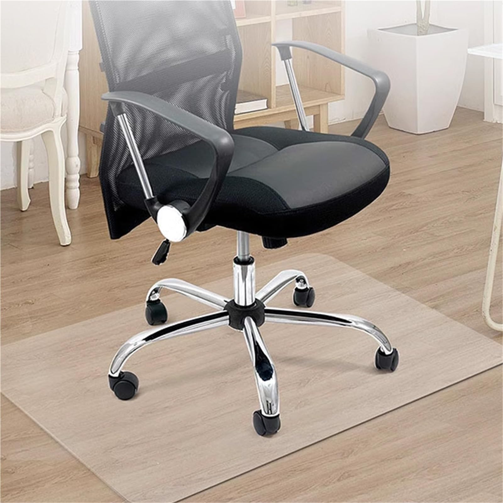 Office Chair Mat Clear Wood Floor Protector Mat Washable Table Mats for Kitchen Rolling Chair Mats Heat Resistant