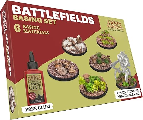 Miniatura 7 de The Army Painter Battlefields - Juego de base de césped estático para terreno en miniatura, césped estático y pegamento de base libre, césped