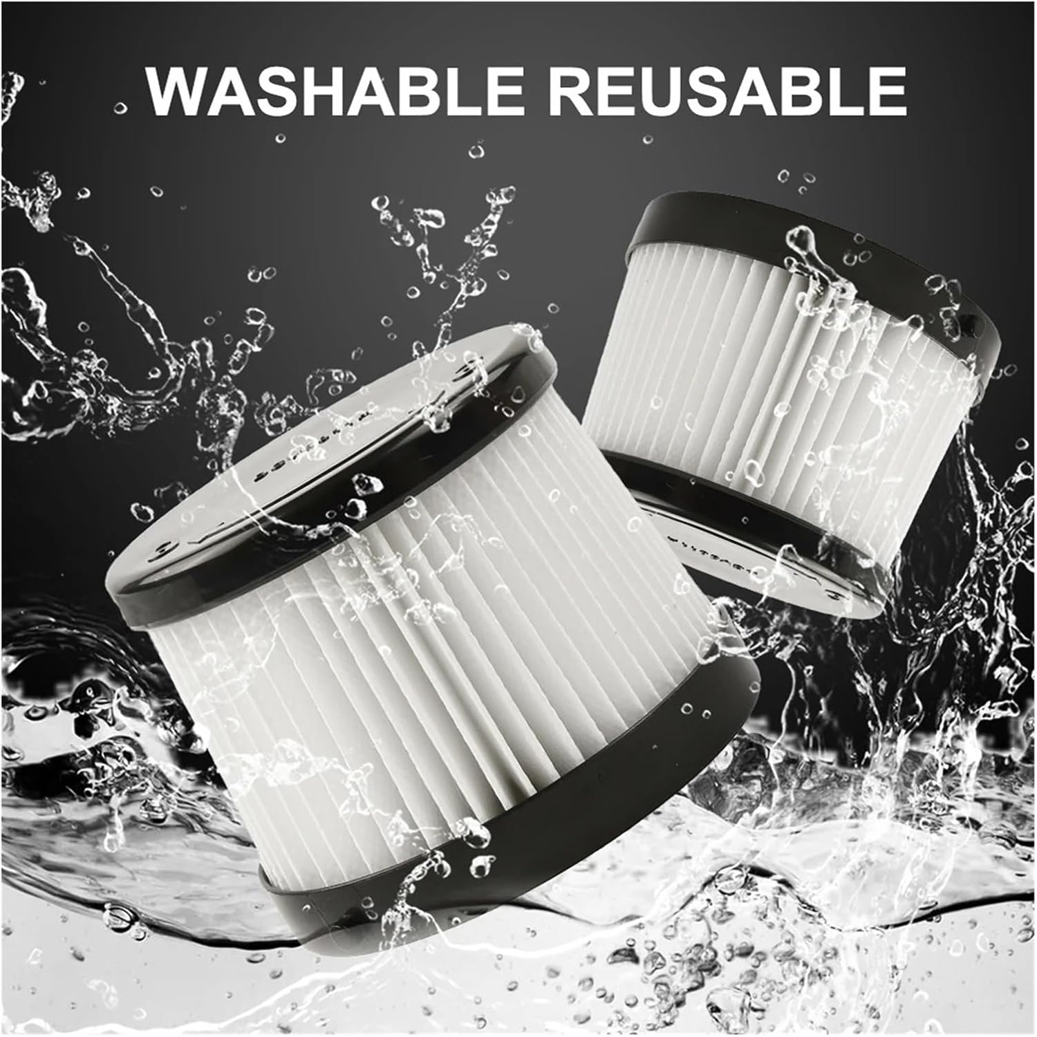 2Pcs DCV5011H Filter Screen Element Applicable To Model DCV501 20V Charging Vacuum Cleaner Washable Filter Replacement