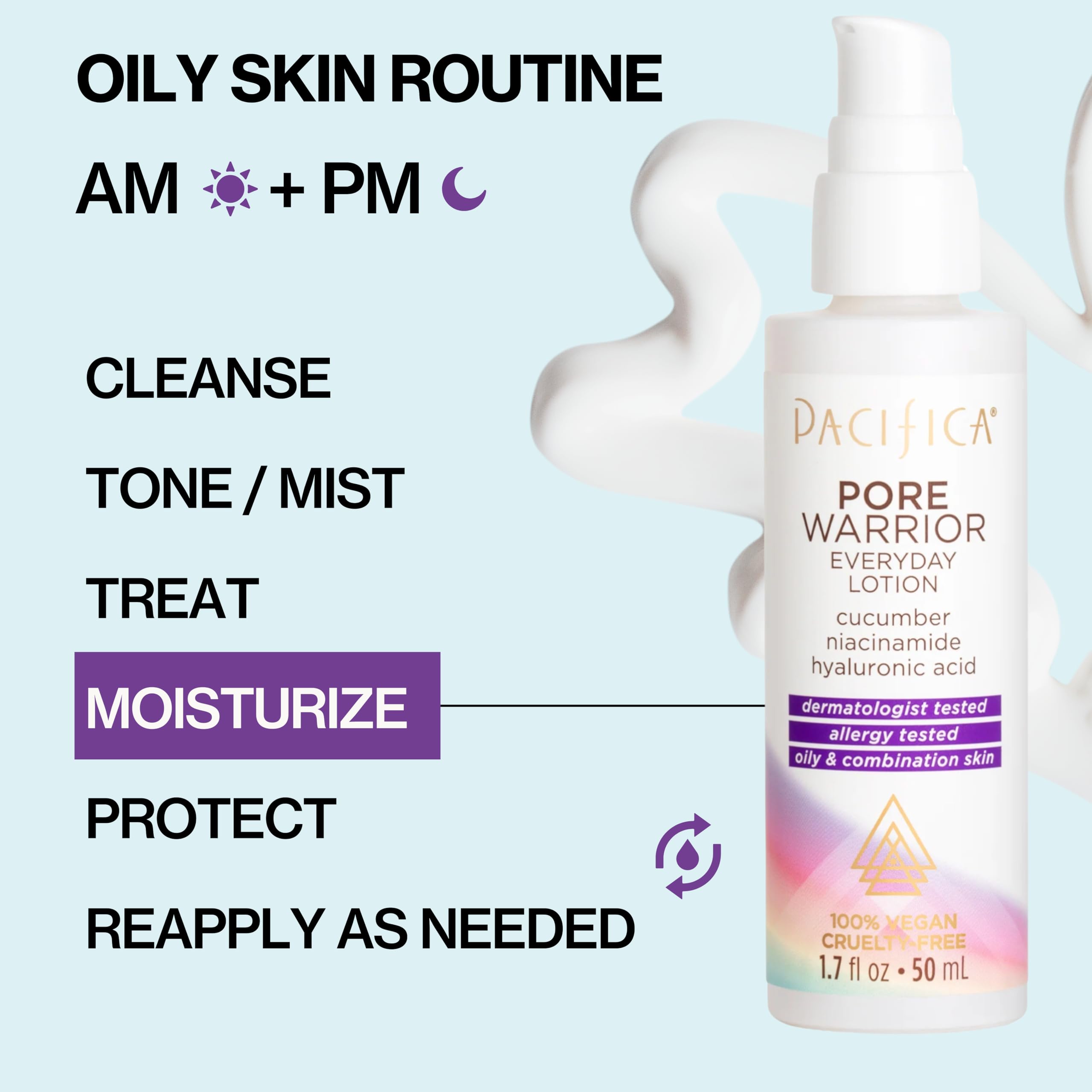 Snapklik.com : Pacifica Pore Warrior Everyday Face Lotion Acne Fighting ...