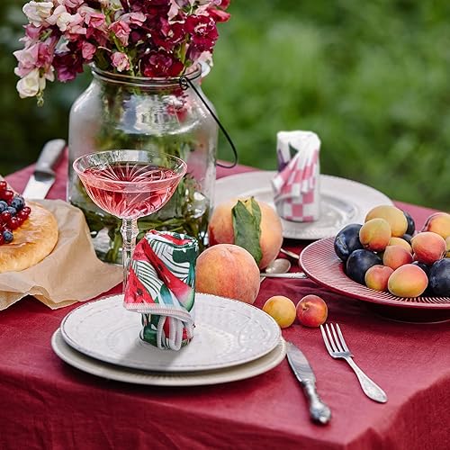 Miniatura 4 de Bencailor Toallas de cocina con estampado de frutas, toallas de mano absorbentes para verano, primavera, cocina, baño, decoración del hogar, 15.75 x
