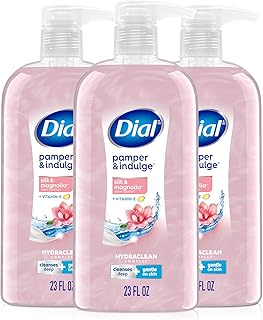 Dial Gel de baño, seda y magnolia, 23 onzas l...