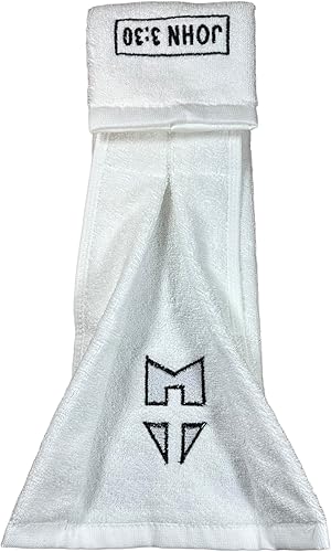 Miniatura 5 de Magnify Sportswear Toalla de fútbol para atletas de fe - Accesorios de fútbol para hombres, jóvenes, niños, niños - Toalla de fútbol blanca, toalla