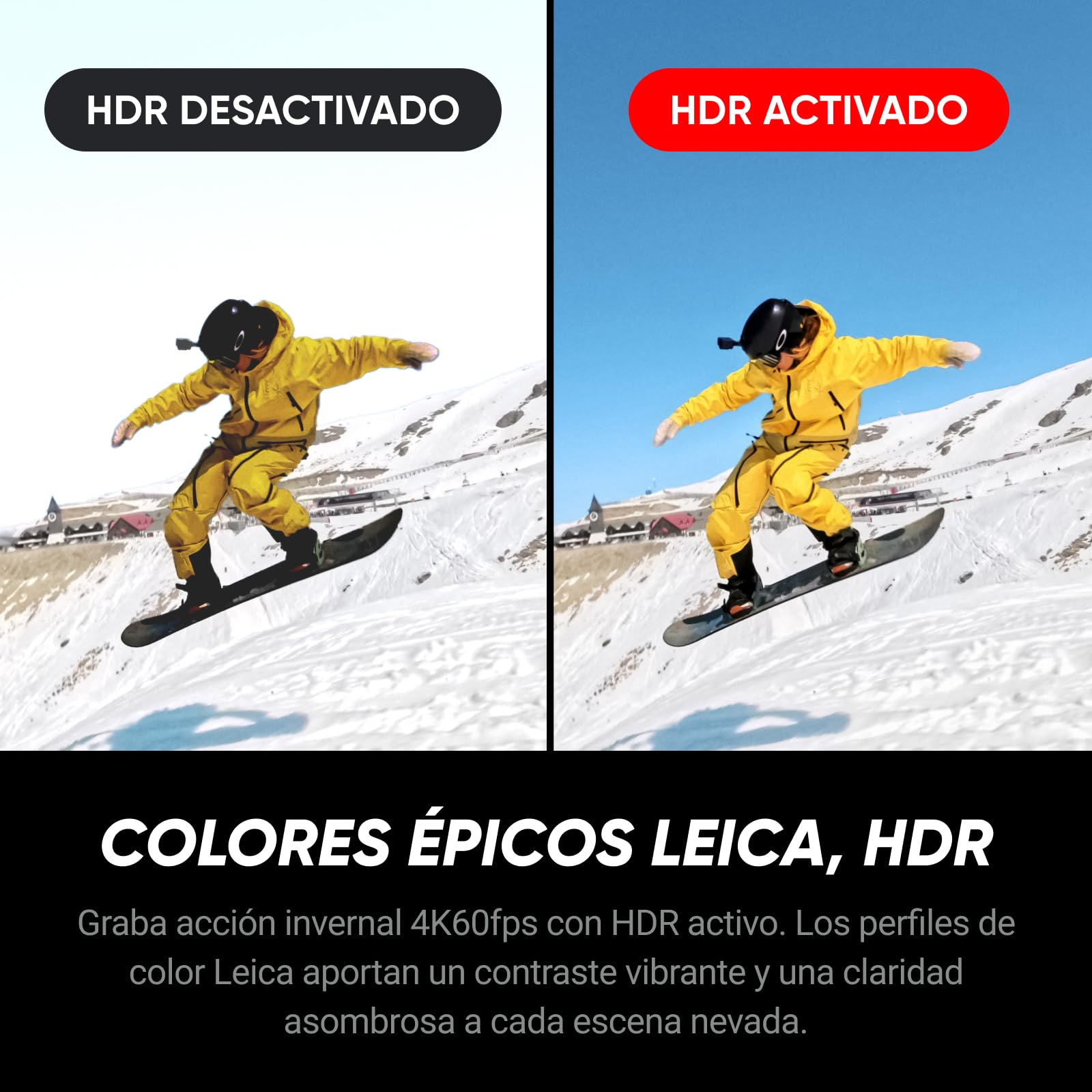 Insta360 Ace Pro 2 Paquete de Invierno - Cámara de acción 8K Impermeable co-diseñada con Leica, Sensor de 1/1,3", Dual Chip IA, excelente en Baja luz, Audio Superior, Pantalla abatible