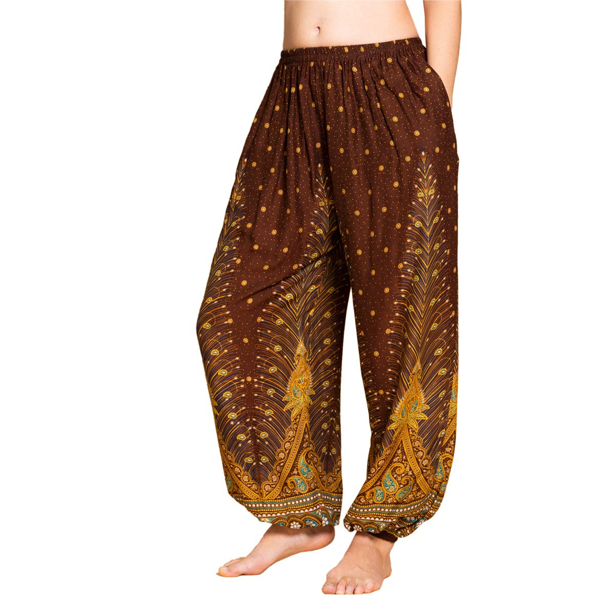 Panasiam Unisex V09 Brown Muck Pants Peacock V09, Brown, M