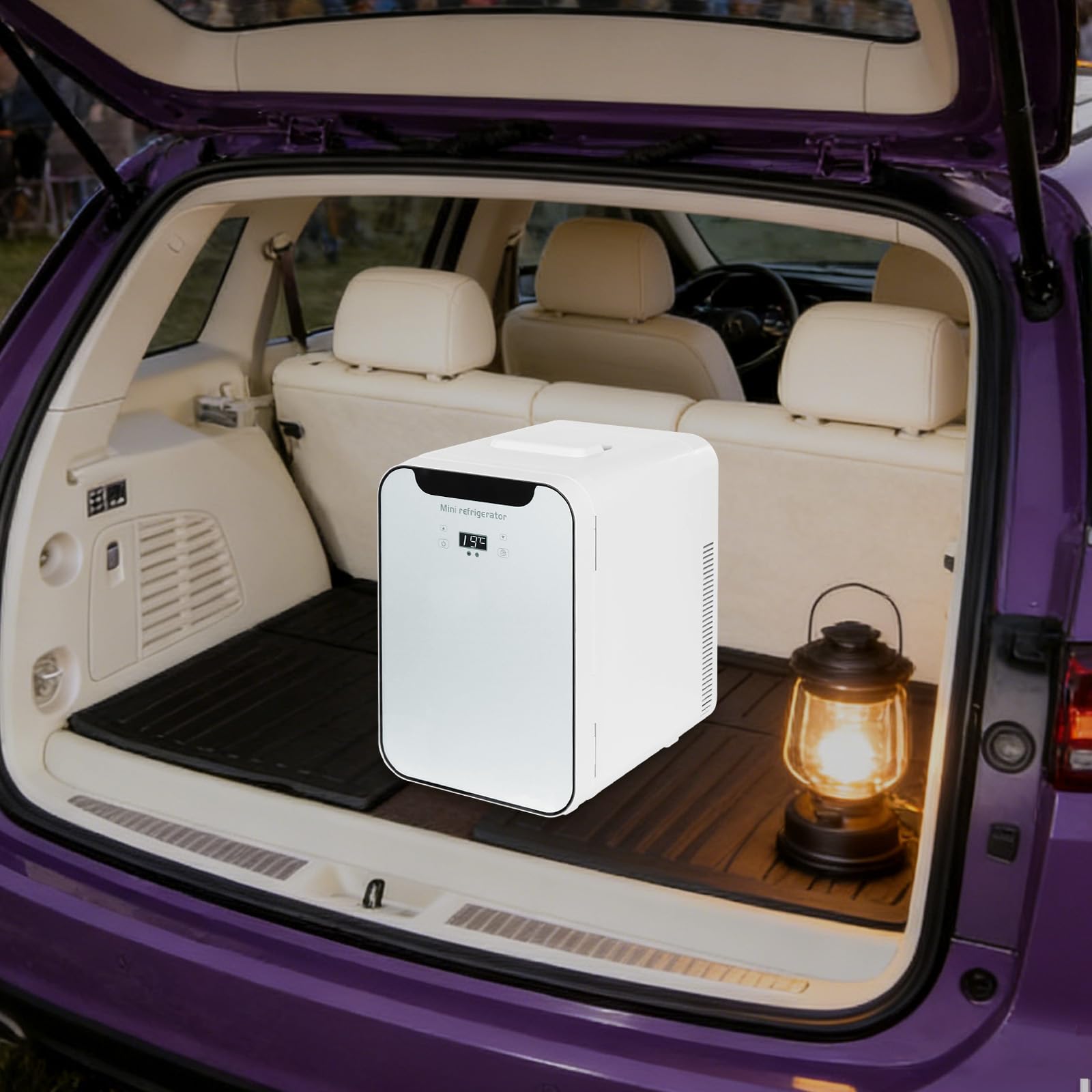 Mini Kühlschrank 20L, Kühlbox 12V 230V für Auto und Camping | Kühlbox elektrisch 20L, Auto Kühlschrank, Camping Kühlschrank, Tischkühlschrank, kühlt und wärmt