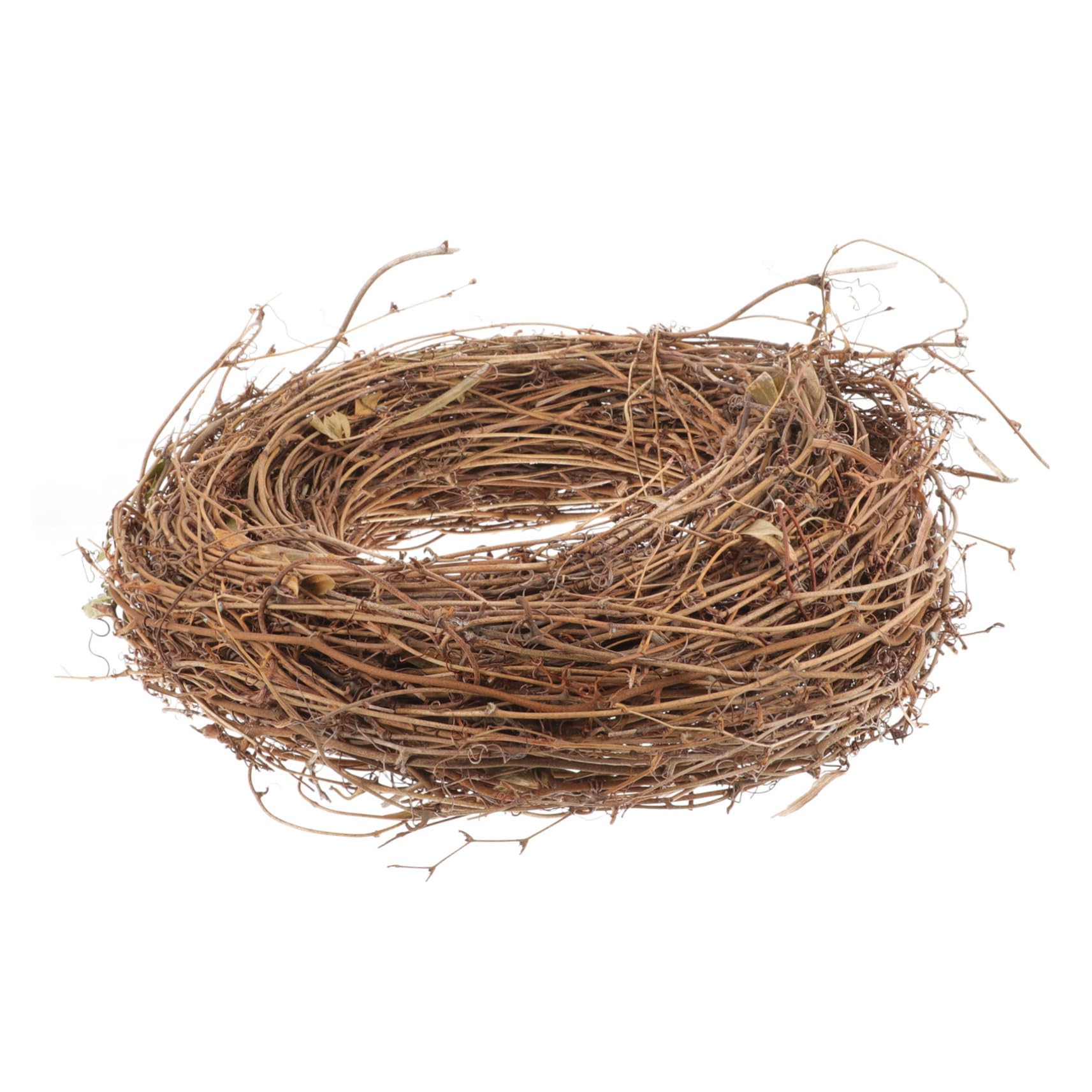 Supporter Stil Rattanzweiggirlande aus Natürlichem Rattan Geruchloses Material für Dekoration und Selbstgemacht Kranz zum Basteln im Garten und der Haustür