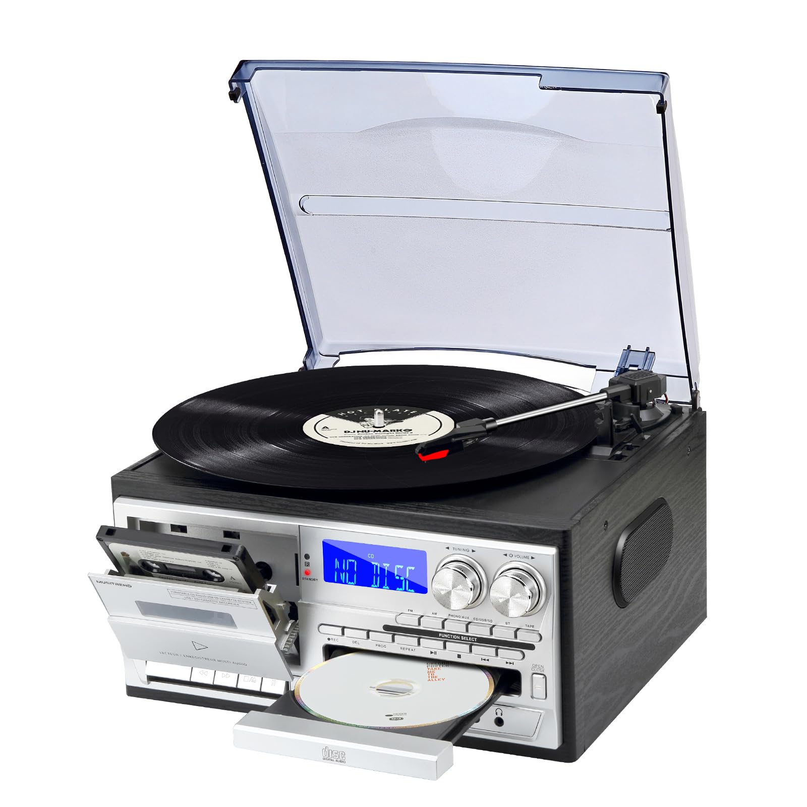 MUSITREND 9-in-1 Record Player