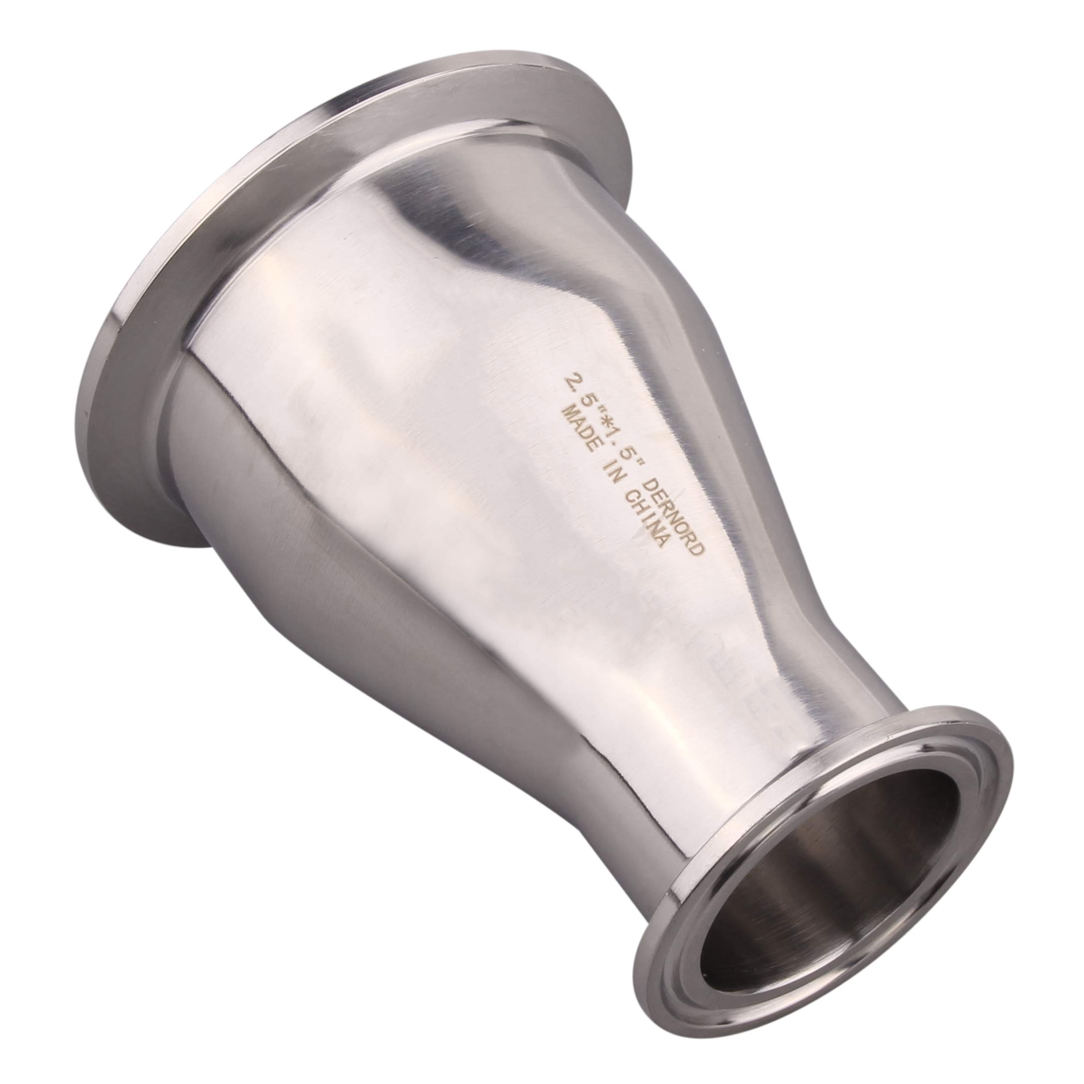 Sanitary Fitting Reducer | Tri Clamp Ferrule Style 1.5 inch to 4 inch Sanitary Fitting Reducer | Tri Clamp Ferrule Style 1.5 inch to 4 inch