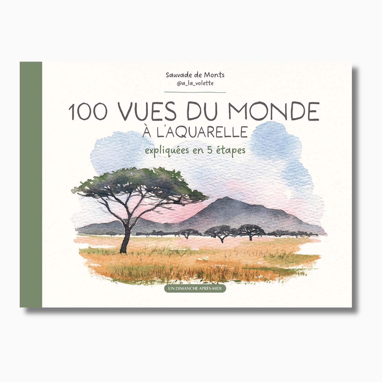100 vues du monde à l'aquarelle: Expliquées en 5 étapes