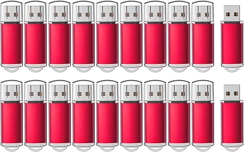 Miniatura 13 de RAOYI Paquete de 10 unidades flash USB de 32 GB USB 2.0 Memory Stick a granel Pulgar Drive Pen Drive Jump Drive-azul Azul 10 piezas,5 unidades de