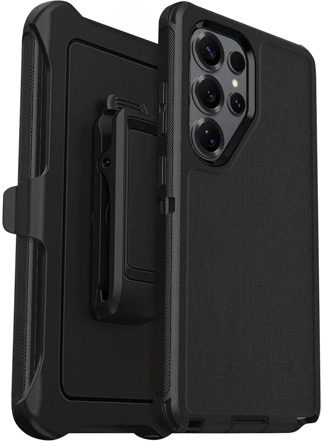 Defender - Custodia compatibile con Samsung Galaxy S26 Ultra, con clip da