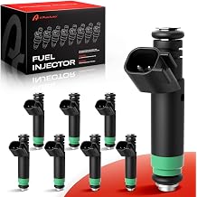 Fuel Injectors Compatible with V8 4.7L Dodge Ram, Jeep Chrysler | for Jeep Grand Cherokee Commander, Dodge Ram 1500 Dakota Durango, Chrysler Aspen, Mitsubishi Raider, Replace Part 53032145AA