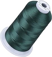 Vista 159 de Simthread 5500 yardas de hilo de bordar, 5000M de alto rendimiento 40 WT 100% hilo de poliéster – Más de 170 colores vívidos, clasificado de alta