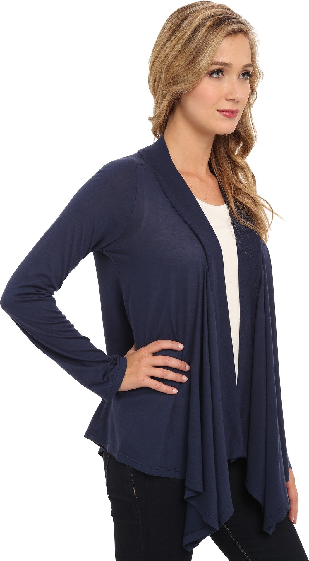 Splendid, Azul marino/flor y brillo, XS