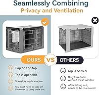 Vista 2 de Funda de poliéster para jaulas de alambre, Petsfit