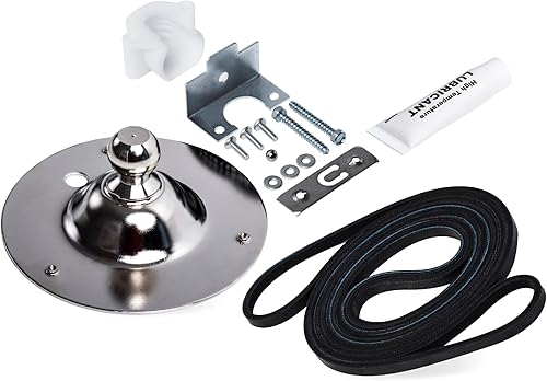 Canamax Premium 5303281153 Rodamiento de tambor trasero para secadora y kit de correa de tambor de secadora 134503600 - Compatible con Frigidaire