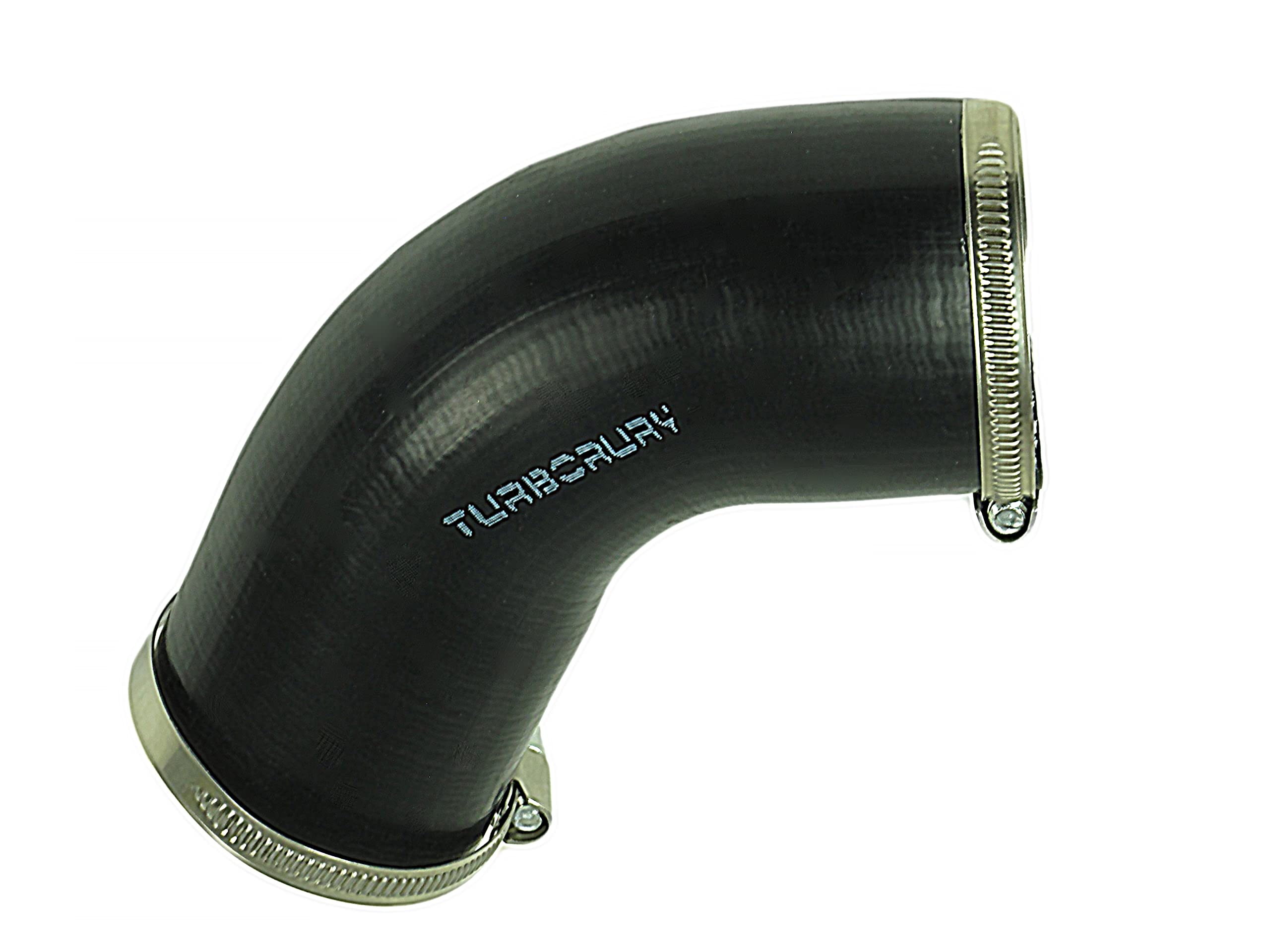 Refroidisseur Intermédiaire Tuyau Remplacement - Compatible avec NISSAN X-TRAIL T30 2.2 Dci - Numéro OE 14463EQ401 - NBR-CR - Gomme Kevlar Renforcé - Diamètre 55/55 mm