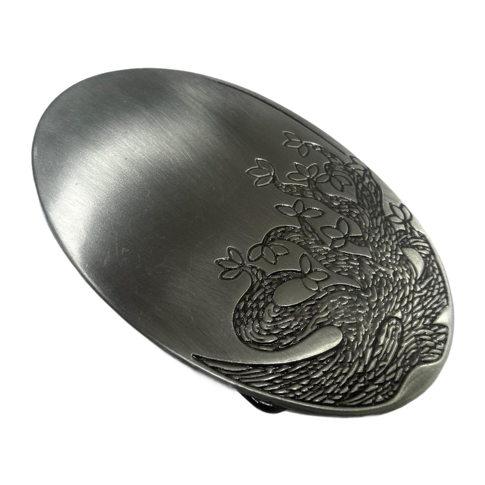 ZOOMELLA Western Belt Buckle Accessory Retro Style for Wedding Valentine Day Birthday Ancient Tin Color|Belt Buckles|Clothing Shoes & Accessories