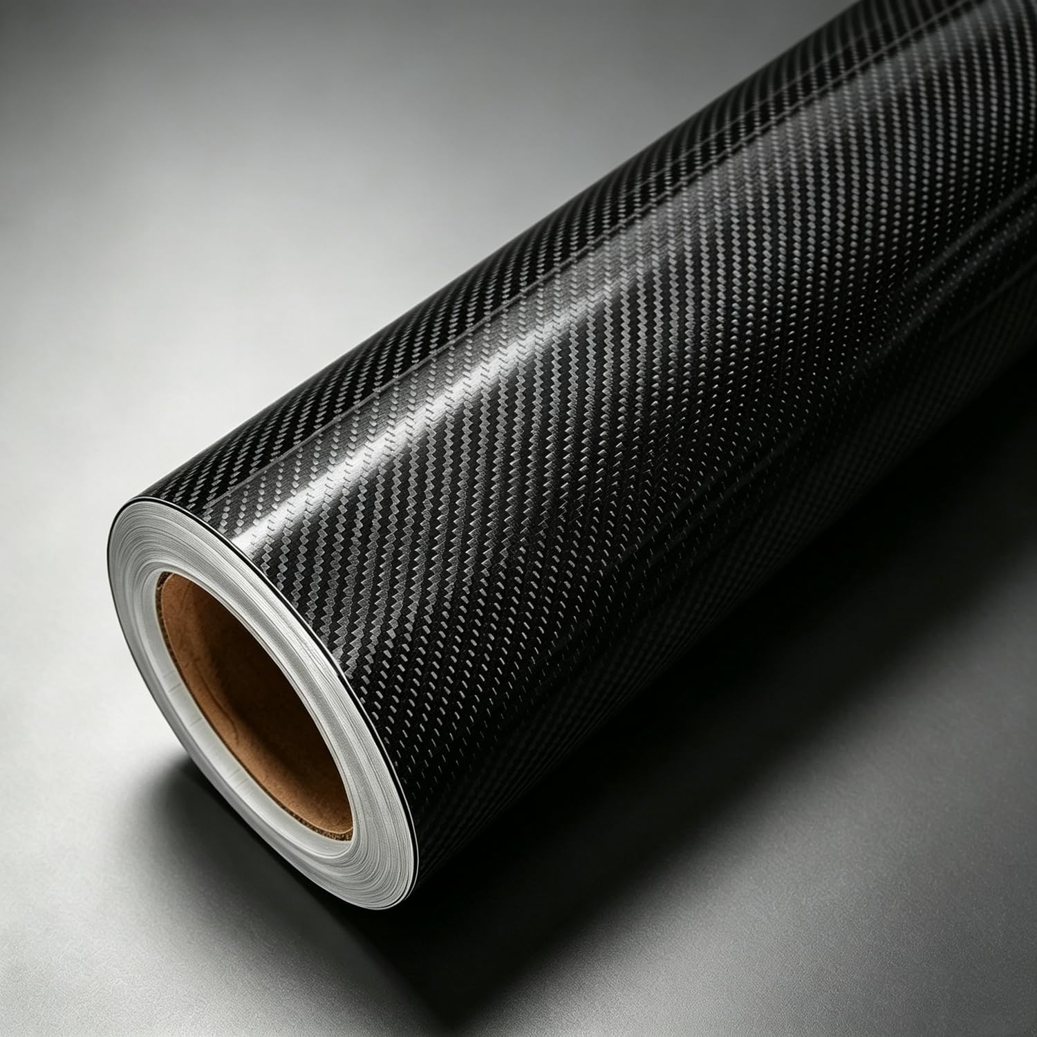 DIYAH 4D Black Carbon Fiber Vinyl Wrap Sticker with Air Release Bubble Free Anti-Wrinkle (12" x 60" / 1FT x 5FT)