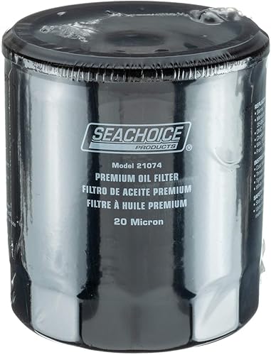 Miniatura 2 de Seachoice Filtro de aceite, filtro de 20 micrones, GM Chevrolet V6 intraborda Sterndrive