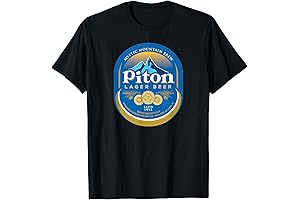 Piton Beer St. Lucia T-shirt Logo Caribbean Drink T-Shirt