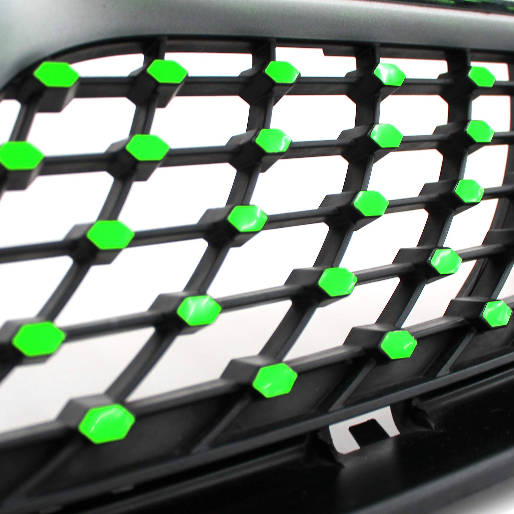 Autocollant Grille Calandre Ailes Motif Nid Abeille K051 - Mercedes CLA Classe A W117