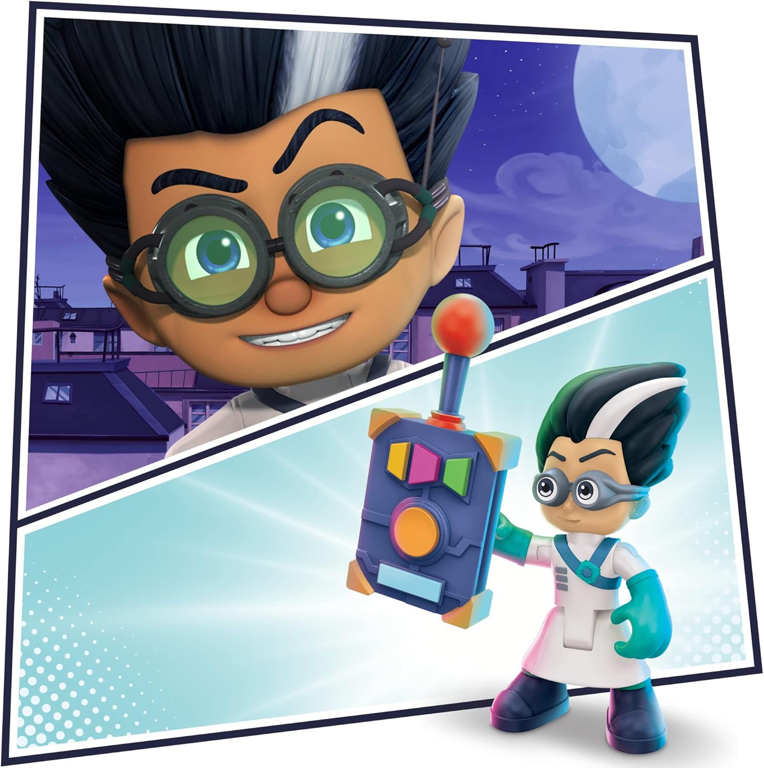 AeroTrading PJ Masks: Romeo Robot Mission - 4 Figures & 1 Accessory