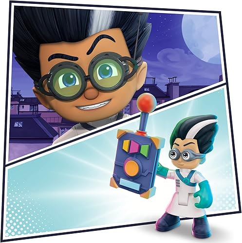 Miniatura 4 de PJ Masks Romeo Robot Mission - Juego de figuras de acción juguete preescolar con 4 figuras de acción y accesorio para niños a partir de 3 años