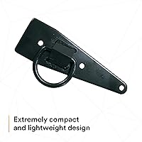 Vista 5 de 3M DBI-SALA 2103677 - Anclaje para techo, reutilizable, compacto para techos planos o inclinados de madera, con anilla en D, color negro